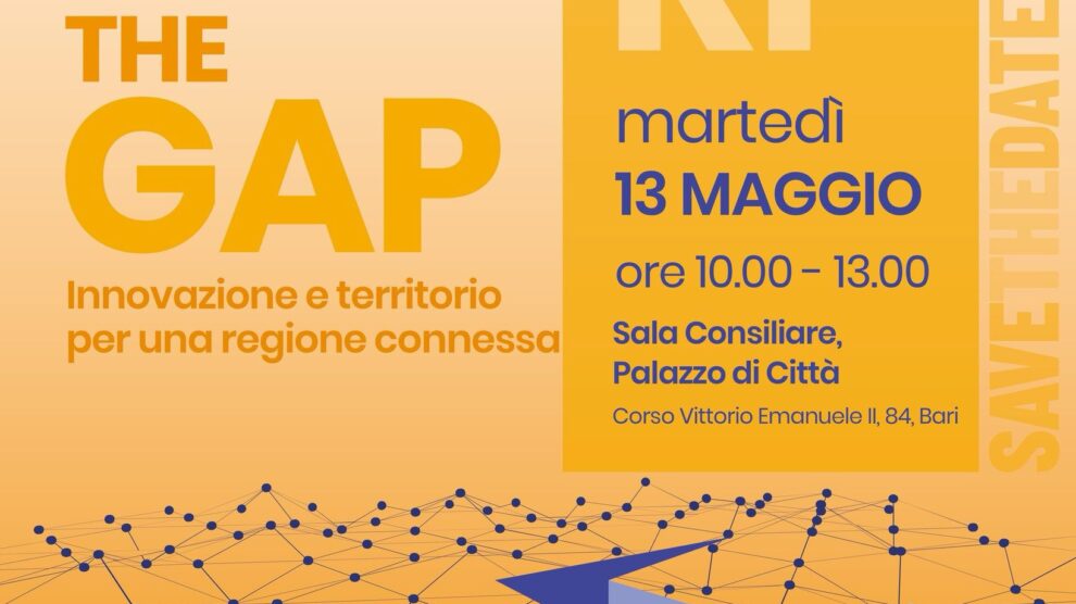 Mind The Gap a Bari: innovazione e territorio per una regione connessa